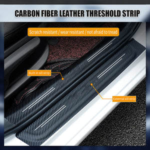 Carbon Car Door Sills Stickers( 4PCS )