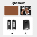 Load image into Gallery viewer, Suitable for Mazda cars - Genuine Leather Key Cover
