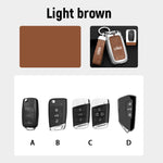 Load image into Gallery viewer, Suitable for Skoda car cars - genuine leather key cover
