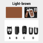 Load image into Gallery viewer, Suitable for Kia cars - genuine leather key cover
