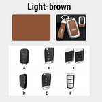 Load image into Gallery viewer, Suitable for Volkswagen cars - genuine leather key cover
