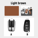 Load image into Gallery viewer, Suitable for Isuzu cars - genuine leather key cover
