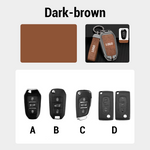 Load image into Gallery viewer, Suitable for Citroen cars - genuine leather key cover
