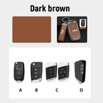 Load image into Gallery viewer, Suitable for Skoda car cars - genuine leather key cover
