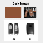 Load image into Gallery viewer, Suitable for Mazda cars - Genuine Leather Key Cover
