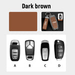 Load image into Gallery viewer, Suitable for Audi cars - genuine leather key cover
