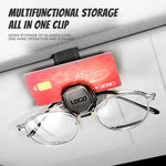 Load image into Gallery viewer, Suede Multifunctional Glasses Clip
