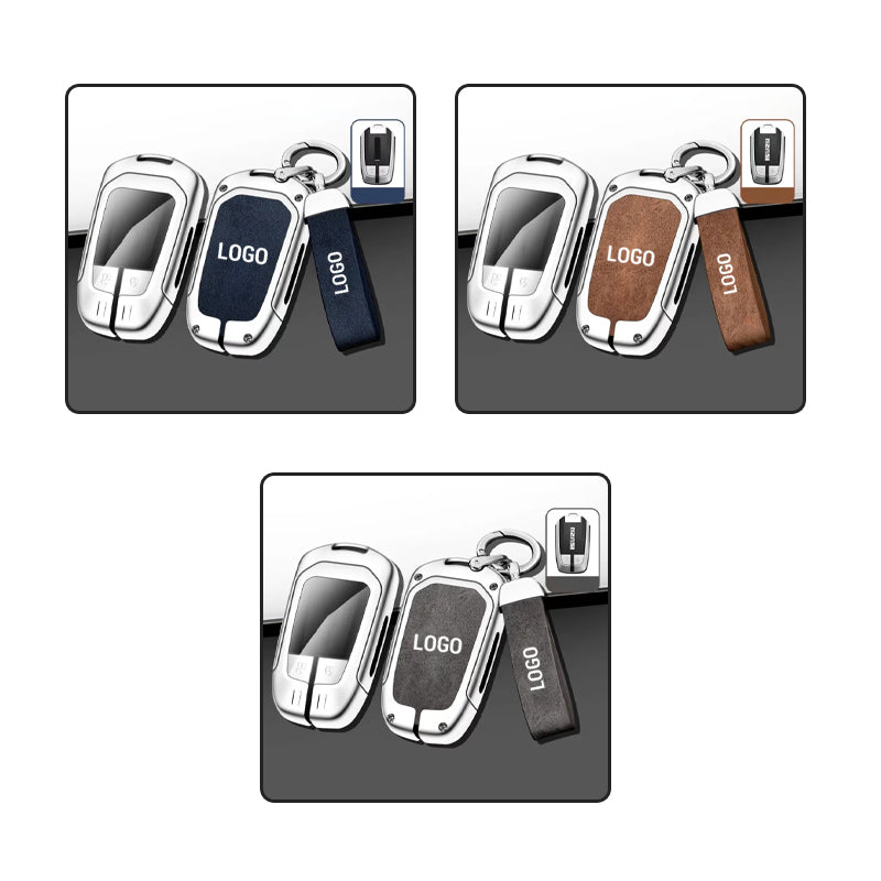 Suitable for Isuzu cars - genuine leather key cover