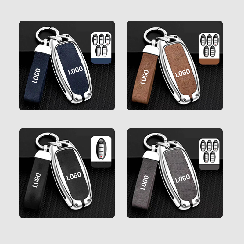 Suitable for Nissan cars - Genuine Leather Key Cover