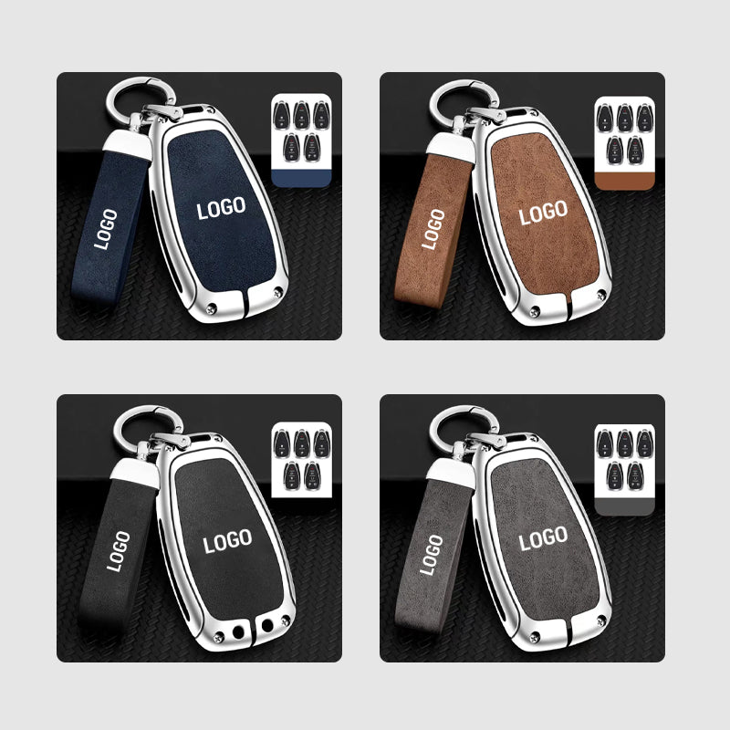 Suitable for Chevrolet cars - Genuine Leather Key Cover