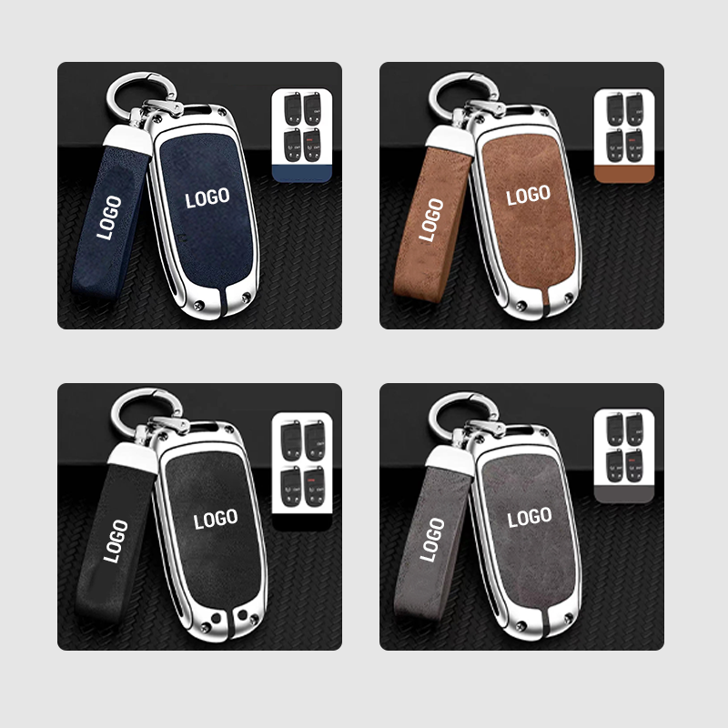 Suitable for Dodge cars - genuine leather key cover