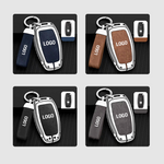 Load image into Gallery viewer, Suitable for Lincoln cars-genuine Leather Key Cover
