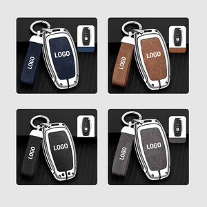 Suitable for Lincoln cars-genuine Leather Key Cover