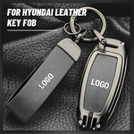 Load image into Gallery viewer, Suitable for Hyundai cars-genuine leather key cover
