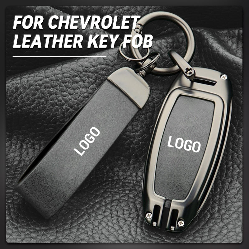 Suitable for Chevrolet cars - Genuine Leather Key Cover