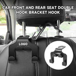 Load image into Gallery viewer, Car Front And Rear Seat Double Hook Bracket Hook
