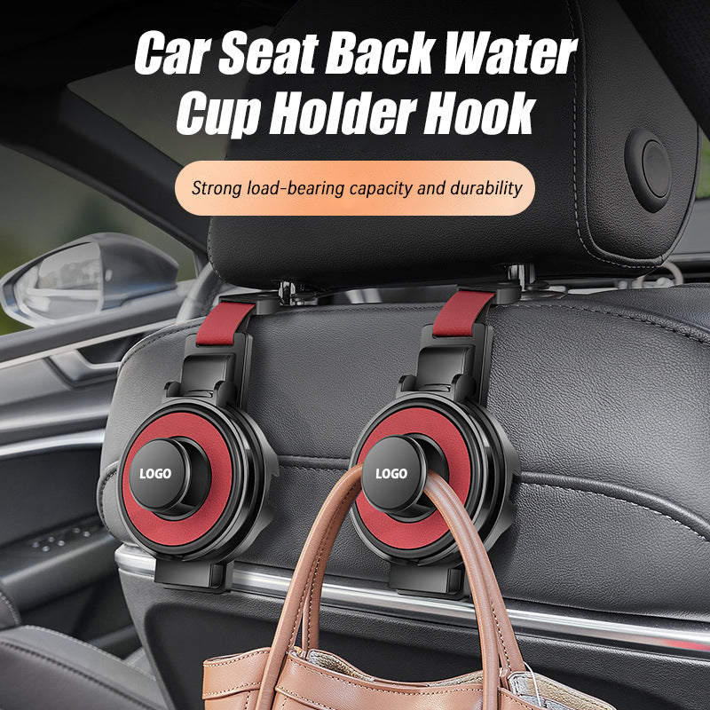 Car Seat Back Water Cup Holder Hook