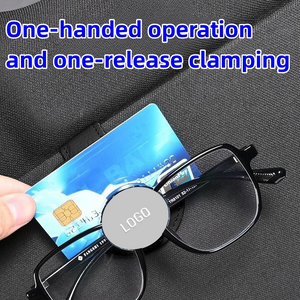 Car Multifunctional Metal Glasses Clip