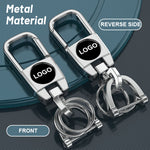 Load image into Gallery viewer, High Strength Alloy Car Keychain
