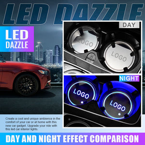 Car LED Cup Holder Lights