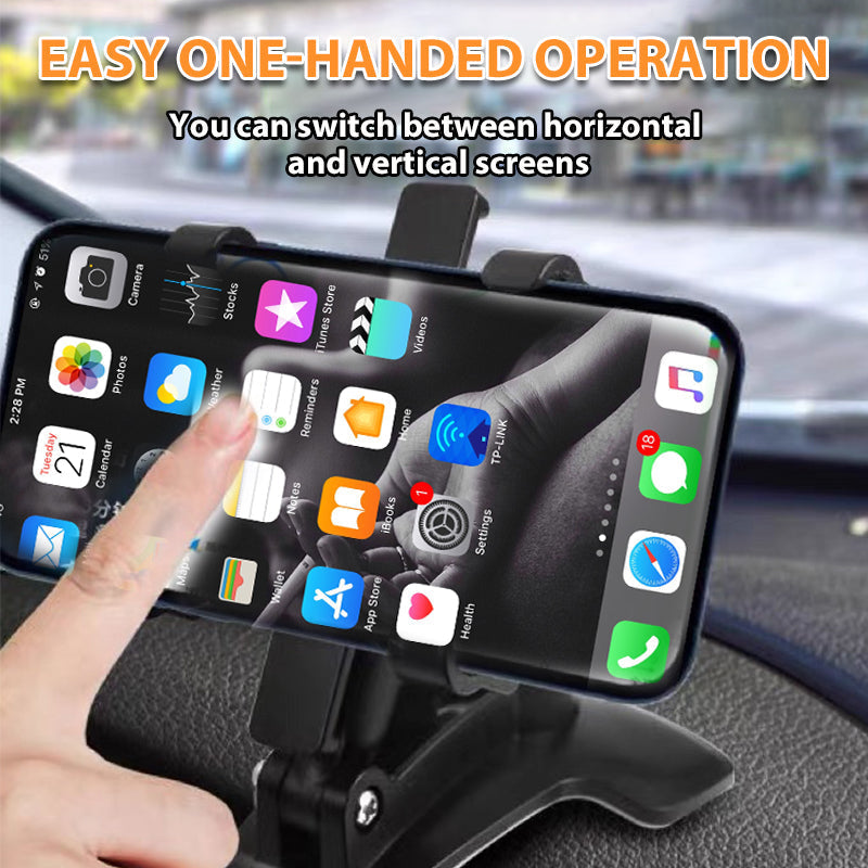 Car Instrument Center Console Mobile Phone Holder