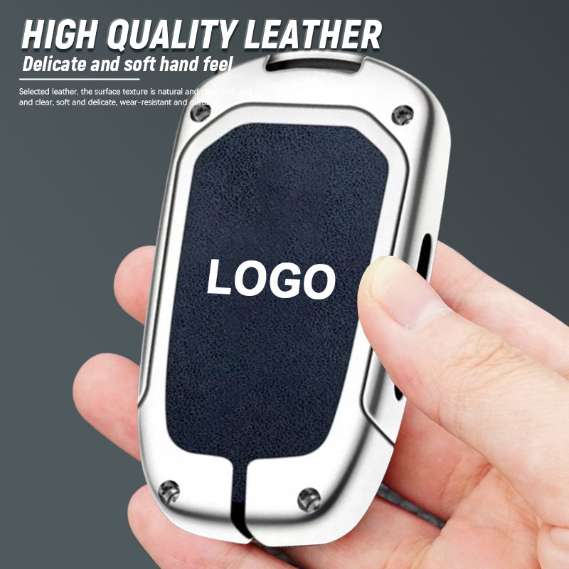 Suitable for Isuzu cars - genuine leather key cover