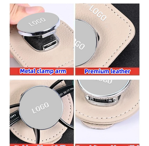 Car Multifunctional Metal Glasses Clip