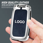 Load image into Gallery viewer, Suitable for Skoda car cars - genuine leather key cover
