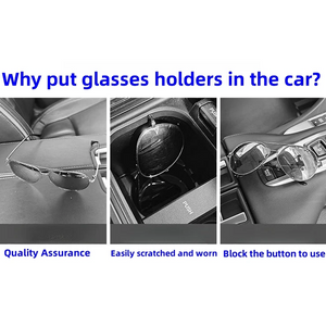 Car Multifunctional Metal Glasses Clip