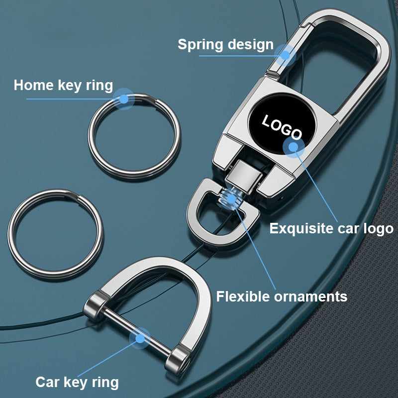 High Strength Alloy Car Keychain