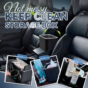 Car Armrest Storage Box