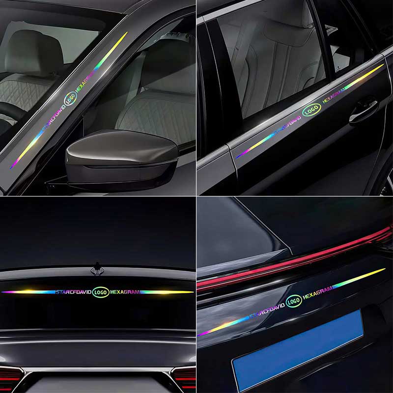 Car Hood Highly Reflective Car Sticker(Buy 1 Get 2)