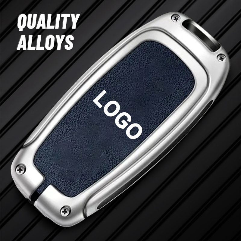 Suitable for Volvo cars-genuine leather key cover