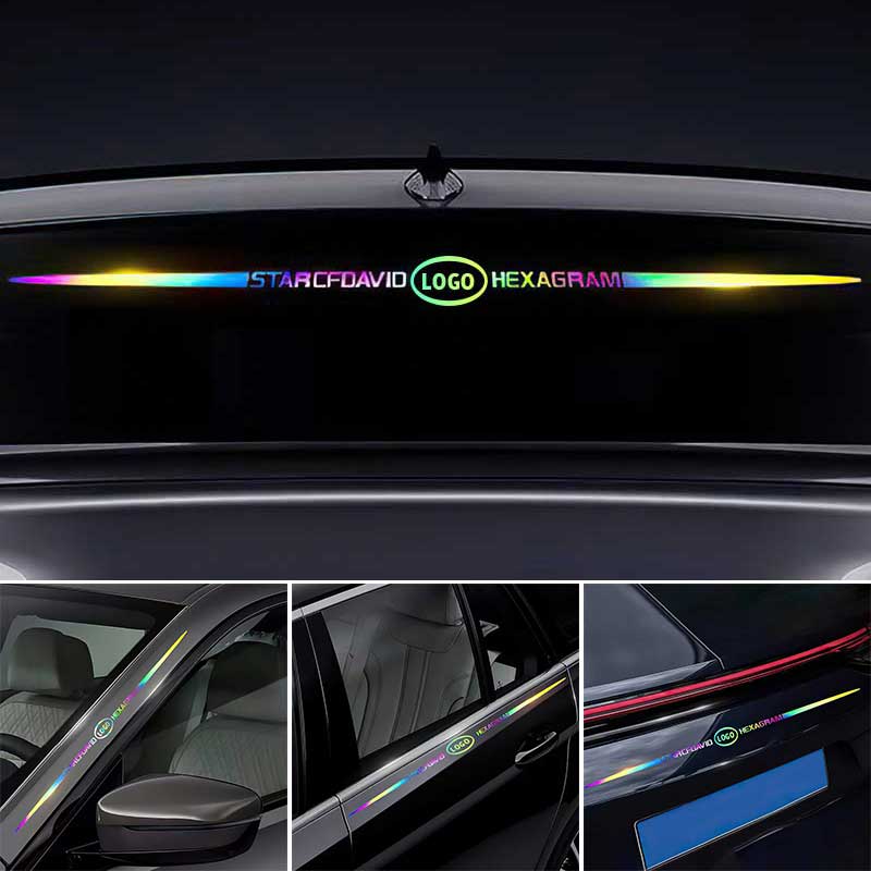 Car Hood Highly Reflective Car Sticker(Buy 1 Get 2)