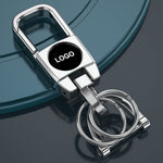 Load image into Gallery viewer, High Strength Alloy Car Keychain
